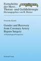 Gender and Recovery from Coronary Artery Bypass Surgery: A Psychological Perspective