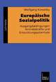 Europäische Sozialpolitik: Ausgangsbedingungen, Antriebskräfte und Entwicklungspotentiale