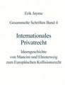 Internationales Privatrecht