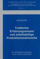 Tradiertes Erfahrungswissen und arbeitsteilige Produktionsnetzwerke