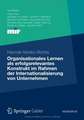 Organisationales Lernen als erfolgsrelevantes Konstrukt im Rahmen der Internationalisierung von Unternehmen