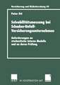 Solvabilitätsmessung bei Schaden-Unfall-Versicherungsunternehmen: Anforderungen an stochastische interne Modelle und an deren Prüfung