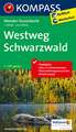 Westweg Schwarzwald 1 : 50 000