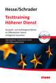 Testtraining Beruf & Karriere / Testtraining Höherer Dienst