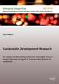 Sustainable Development Research