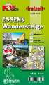 ESSENs Wandersteige, KVplan, Wanderkarte/Zollvereinsteig/Baldeneysteig/Kettwiger Panoramasteig, 1:20.000