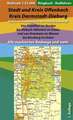 Stadt und Kreis Offenbach / Kreis Darmstadt-Dieburg 1 : 35 000. Radfahren