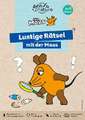 Lustige Rätsel mit der Maus. Bunter Rätselblock für Kinder ab 4 Jahren