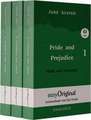 Pride and Prejudice / Stolz und Vorurteil - Teile 1-3 Softcover (Buch + 3 MP3 Audio-CD) - Lesemethode von Ilya Frank - Zweisprachige Ausgabe Englisch-Deutsch