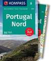 KOMPASS Wanderführer Portugal Nord, 55 Touren mit Extra-Tourenkarte