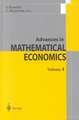 Advances in Mathematical Economics 4