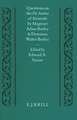 Questions on the De Anima of Aristotle: by Magister Adam Burley and Dominus Walter Burley