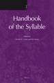 Handbook of the Syllable