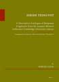 <i>Seride Teshuvot</i>: A Descriptive Catalogue of Responsa Fragments from the Jacques Mosseri Collection Cambridge University Library. Cambridge Genizah Studies Series, Volume 3