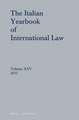 Italian Yearbook of International Law 25 (2015)