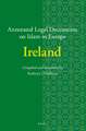 Annotated Legal Documents on Islam in Europe: Ireland