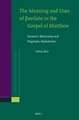 The Meaning and Uses of βασιλεία in the Gospel of Matthew: Semantic Monosemy and Pragmatic Modulation