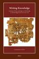 Writing Knowledge: Grammar, Words, and Signs as Scholarship in Ancient Egypt (700 BCE to 300 CE)