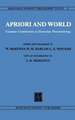 Apriori and World: European Contributions to Husserlian Phenomenology