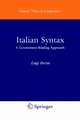 Italian Syntax: A Government-Binding Approach