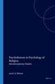 Psychohistory in Psychology of Religion: Interdisciplinary Studies