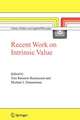Recent Work on Intrinsic Value