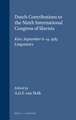 Dutch Contributions to the Ninth International Congress of Slavists, Kiev, September 6-14, 1983: Linguistics