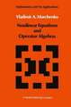 Nonlinear Equations and Operator Algebras