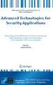 Advanced Technologies for Security Applications: Proceedings of the NATO Science for Peace and Security 'Cluster Workshop on Advanced Technologies', 17-18 September 2019, Leuven, Belgium