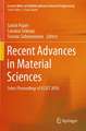 Recent Advances in Material Sciences