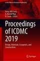 Proceedings of ICDMC 2019: Design, Materials, Cryogenics, and Constructions