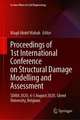 Proceedings of 1st International Conference on Structural Damage Modelling and Assessment: SDMA 2020, 4-5 August 2020, Ghent University, Belgium