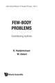 Few-Body Problems