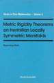 METRIC RIGIDITY THEOREMS ON... (V6)