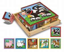 Farm Cube Wooden Puzzle