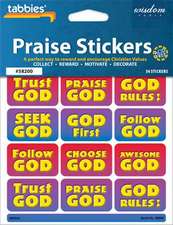 Tabbies Praise Stickers - God