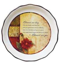 Blessed Are You Pie Plate: Collectible Trading Cards