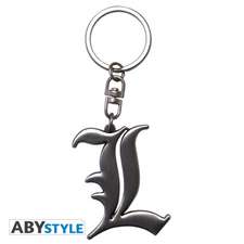 DEATH NOTE - Keychain 3D L Symbol