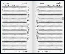 rido/idé 7025013905 Buchkalender Modell reise-merker (2025)| 1 Seite = 1 Tag| 113 × 195 mm| 416 Seiten| Balacron-Einband| schwarz