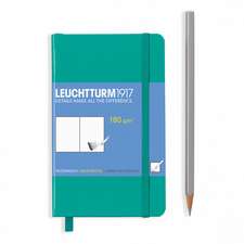 Agendă Sketchbook Leuchtturm (A6): Emerald, Pocket