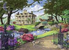 Visiting the Mansion 500 PC Puzzle