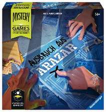 Ravensburger 27365 - Mystery Games - Der Ausbruch aus Arazar - Storytelling- und Erlebnisspiel für Spieler ab 12