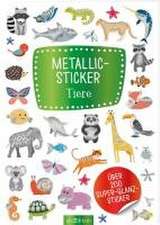 Metallic-Sticker Tiere