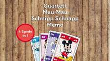 Display Disney Mickey Mouse & Friends - Quartett 4 in 1