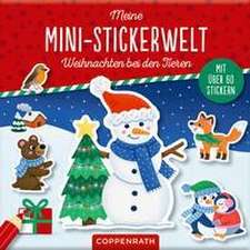 Meine Mini-Stickerwelt - Weihnachten bei den Tieren