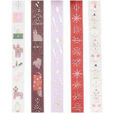 Tape Set I love Christmas, Figuren FSC MIX, 5 Stk, 1,5cm x 10m