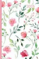 Ladytimer Mini Roses 2025 - Taschen-Kalender 8x11,5 cm - Ros