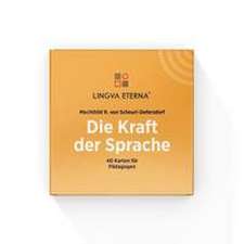 Die Kraft der Sprache - 40 Karten für Pädagogen