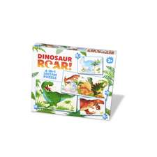 Dinosaur Roar 4 In 1 Puzzle