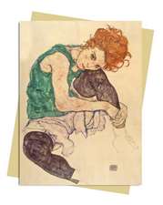 Egon Schiele: Seated Woman Greeting Card: Pack of 6